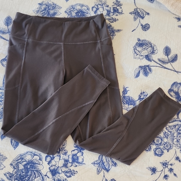 Victoria's Secret Dark Gray Leggings Guc 10 - Picture 6 of 11